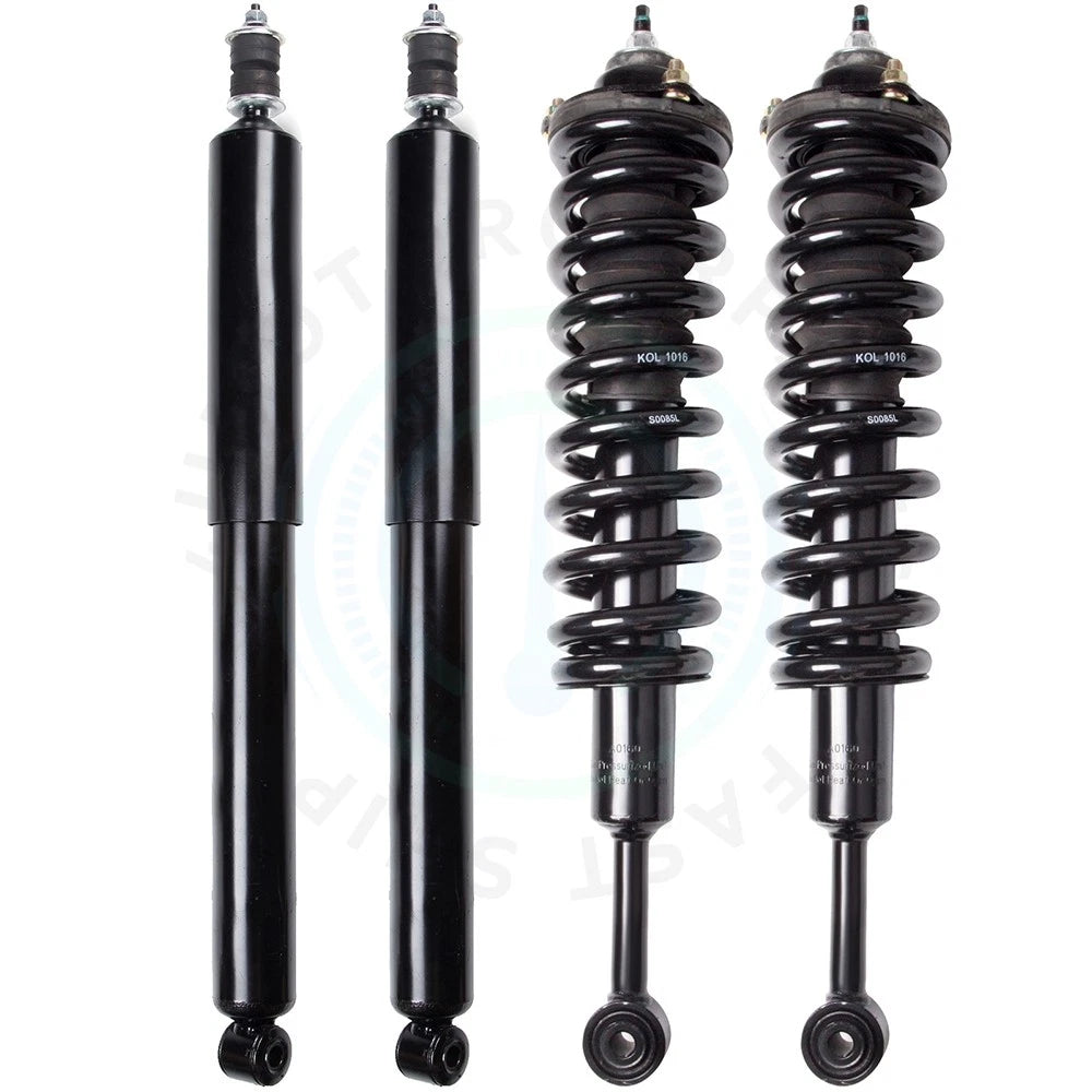 Set of 2 Front Struts & 2 Rear Shocks for Toyota Tacoma (2005–2015)