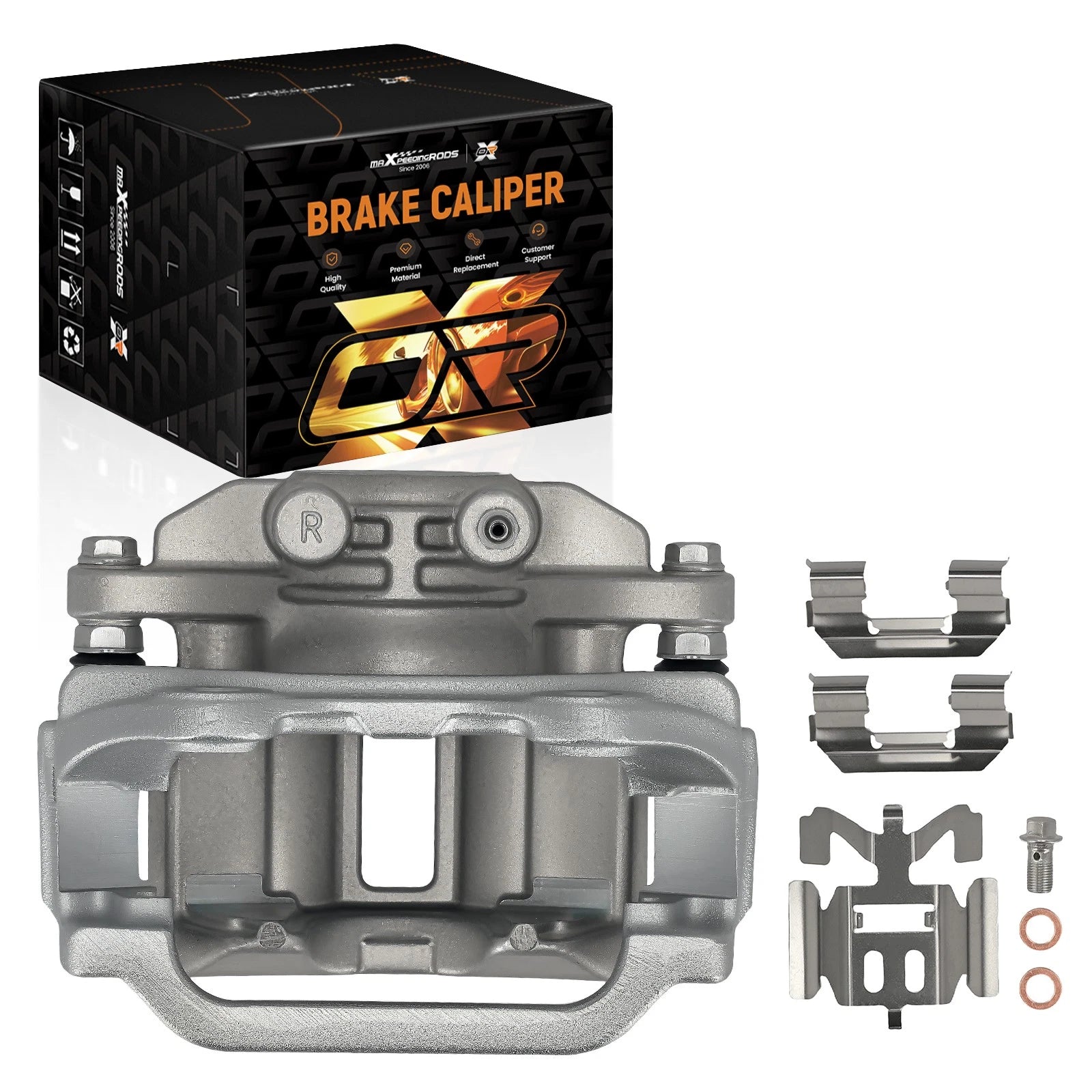 Brake Caliper w/ Bracket Rear Right for Cadillac DeVille/Escalade (1999–2002)
