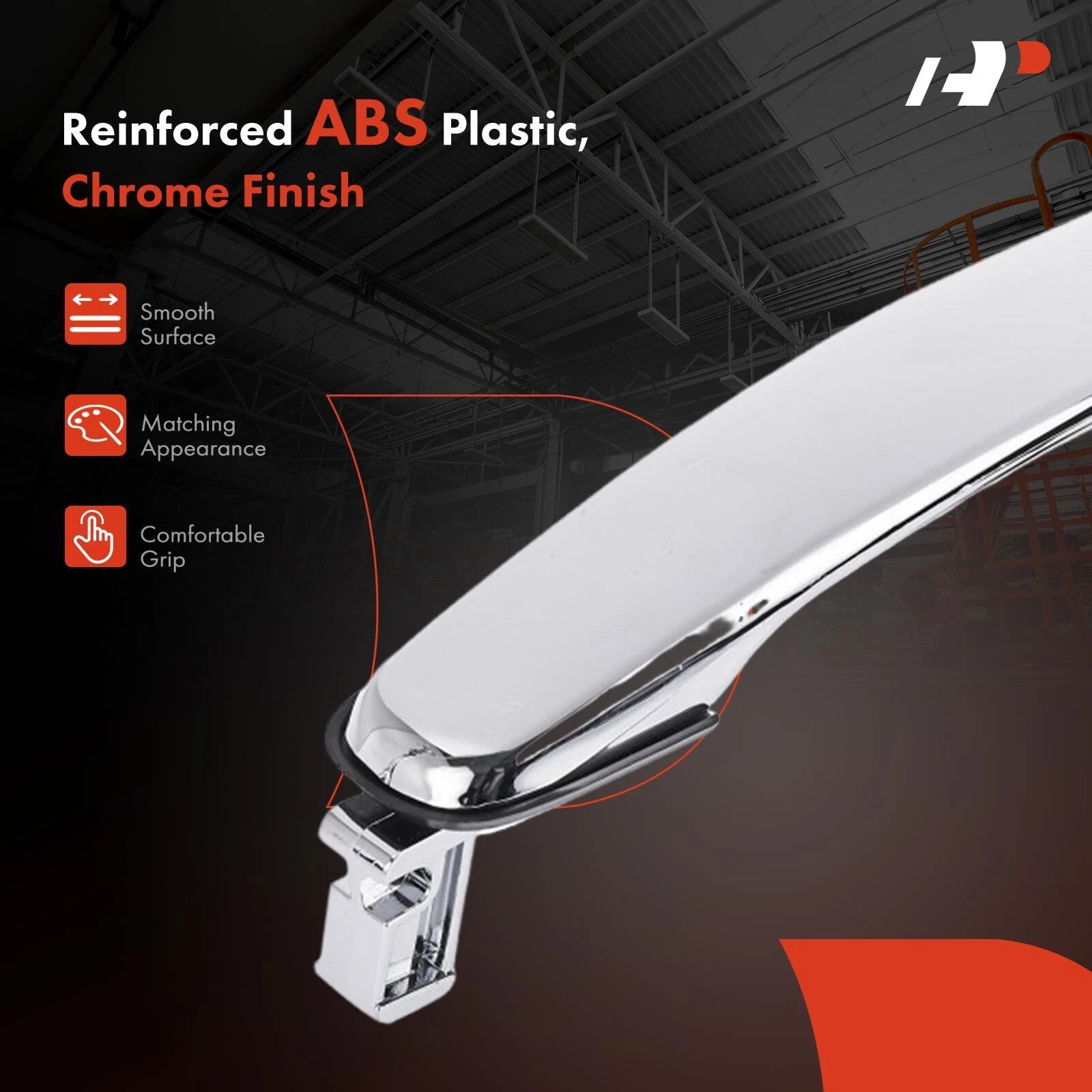 Front Left Exterior Door Handle for Chevy Equinox (2005–2009) Malibu (2004–2008)