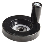 63mm Hand Wheel for Industrial Applications (100g Weight, Black)