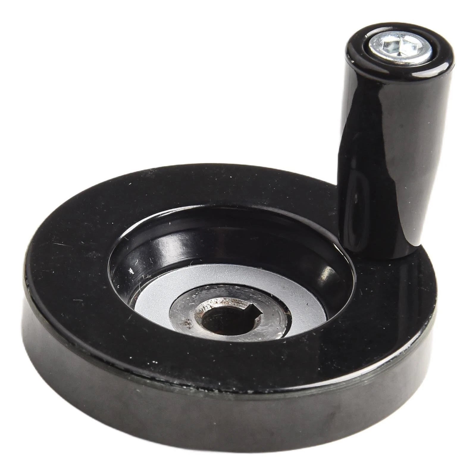 63mm Hand Wheel for Industrial Applications (100g Weight, Black)