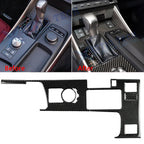 Carbon Fiber Gear Shift Box Panel Frame Trim for Lexus IS350 (2014–2020)
