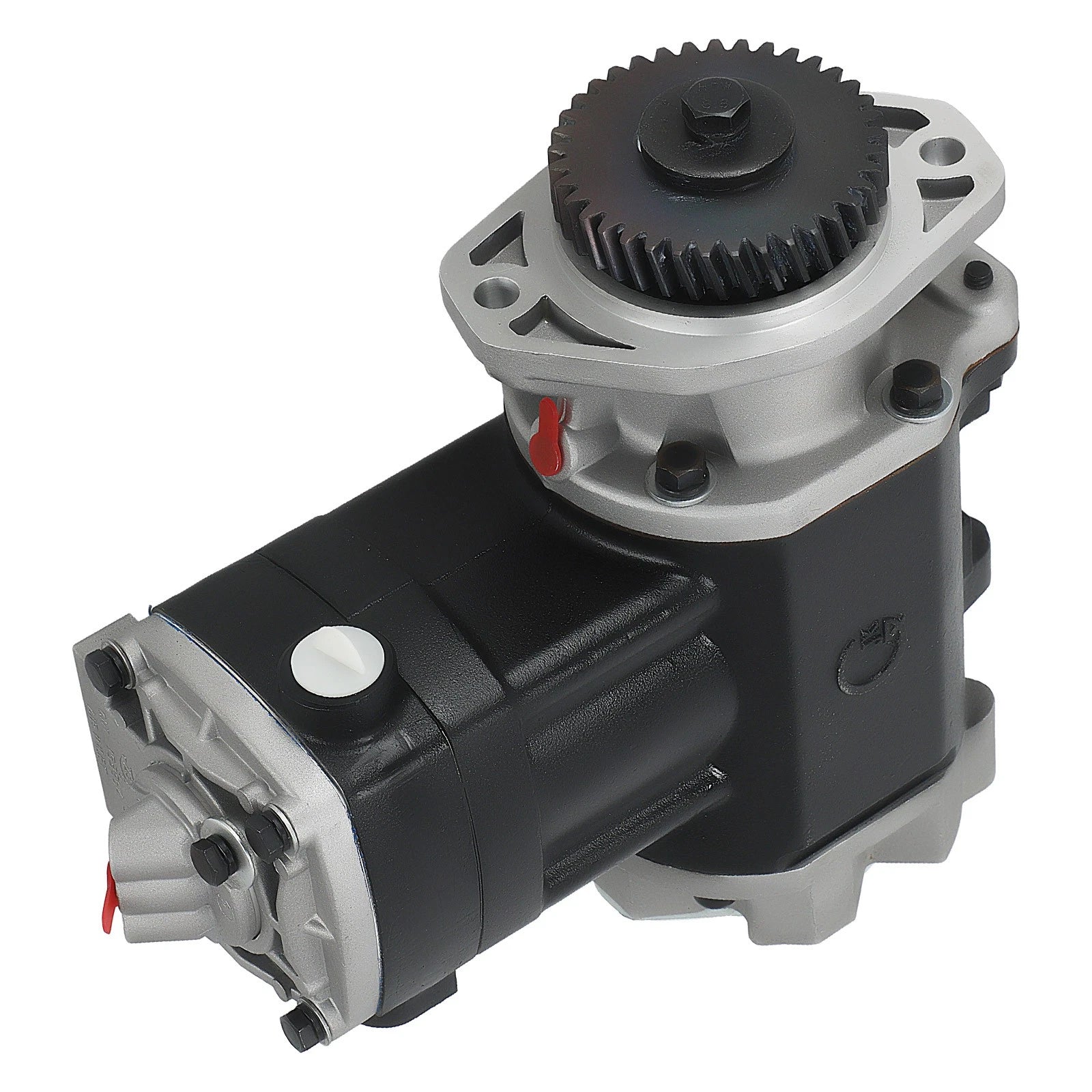 Aluminum Air Brake Compressor Assy for Cummins 6CT 8.3L (3558006, 3558006X)
