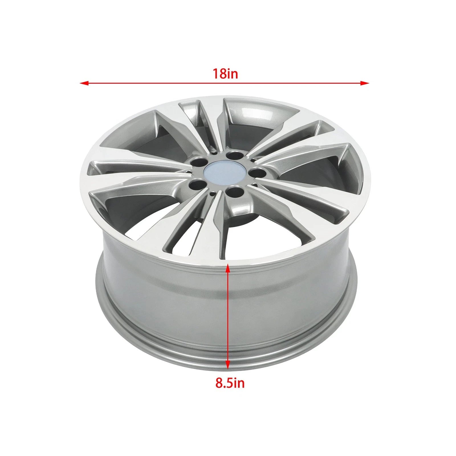 18" x 8.5" Wheel for Mercedes C300 C350 (2015–2018) Rims