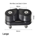 Nylon 2 Row Cam Cleat for Marine Applications