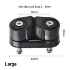 Nylon 2 Row Cam Cleat for Marine Applications
