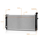 Aluminum Radiator DPI-1216 for Lumina/Cutlass Supreme/Grand Prix (1991–1994)