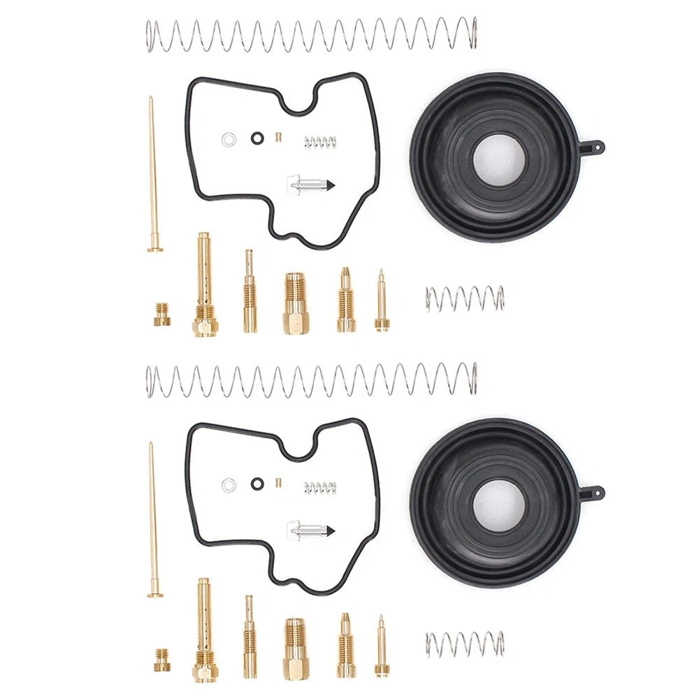 2X Carburetor Carb Kit Diaphragm Repair for Kawasaki Prairie 650 (2002–2003)