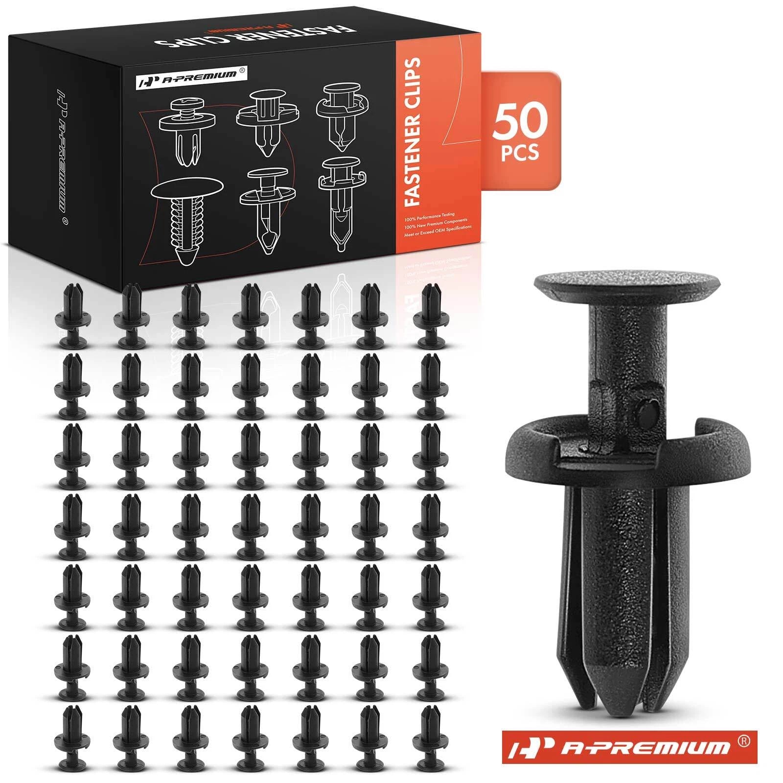5mm Front Bumper Retainer Clips for Toyota Camry RAV4 (1996-2024)