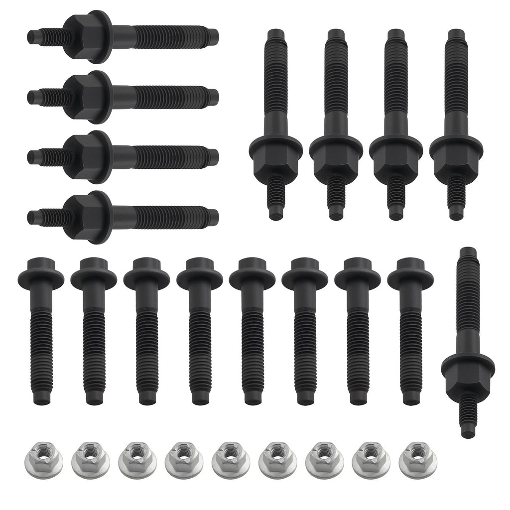 Exhaust Manifold Stud Bolt Nut Kit for Dodge Charger 2003-2008