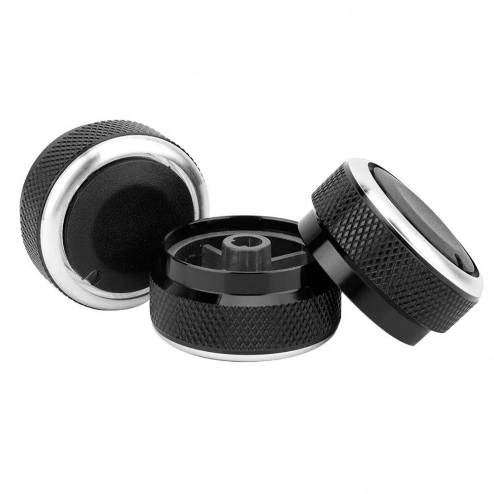 3 x Car Switch Knob Heater Climate Control Button for Tacoma Vios (2002-2015)