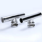 4X Stainless Steel Fishing Rod Holder Clamp for Boat 1-1/4" - 2"