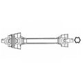 Constant Velocity CV Driveline PTO for Case IH LBX332, New Holland (Fits 84110105)
