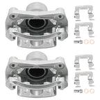 2PC Front Brake Calipers with Bracket for Nissan Sentra 2007-2019 (1.8L/2.0L)