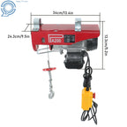 Electric Hoist for Garage Lifting (110V, 440 LBS, 40 FT)