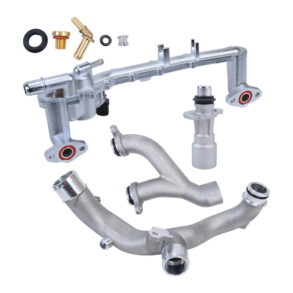 Upgraded Metal Coolant Water Pipe System Kit for Land Rover Jaguar 5.0L (2010–2015)