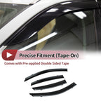 Set of 4 Window Deflectors for Hyundai Elantra Sedan (2007–2010)