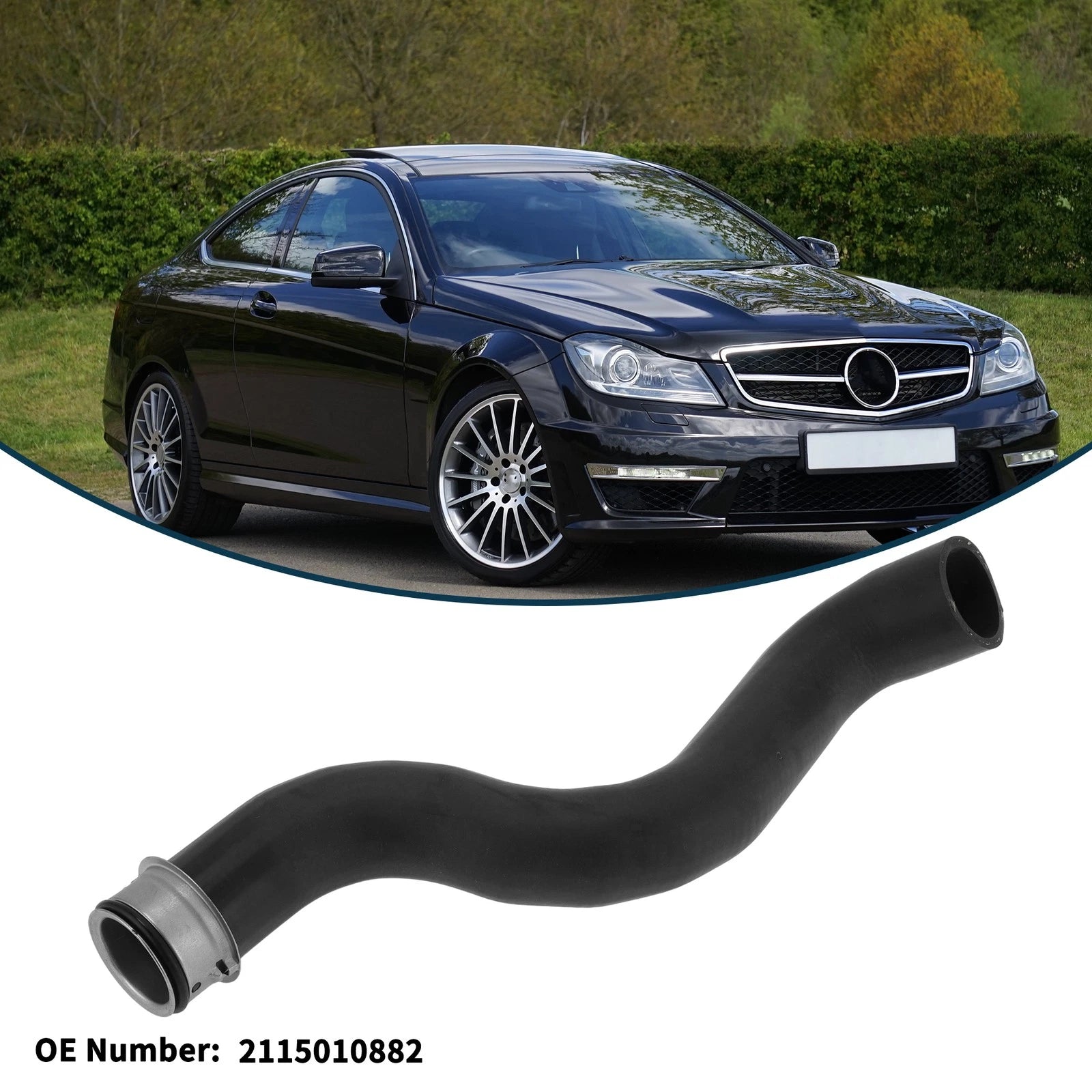 Radiator Hose for Mercedes-Benz E-Klasse W211 E200 (2003–2009) No. 2115010882