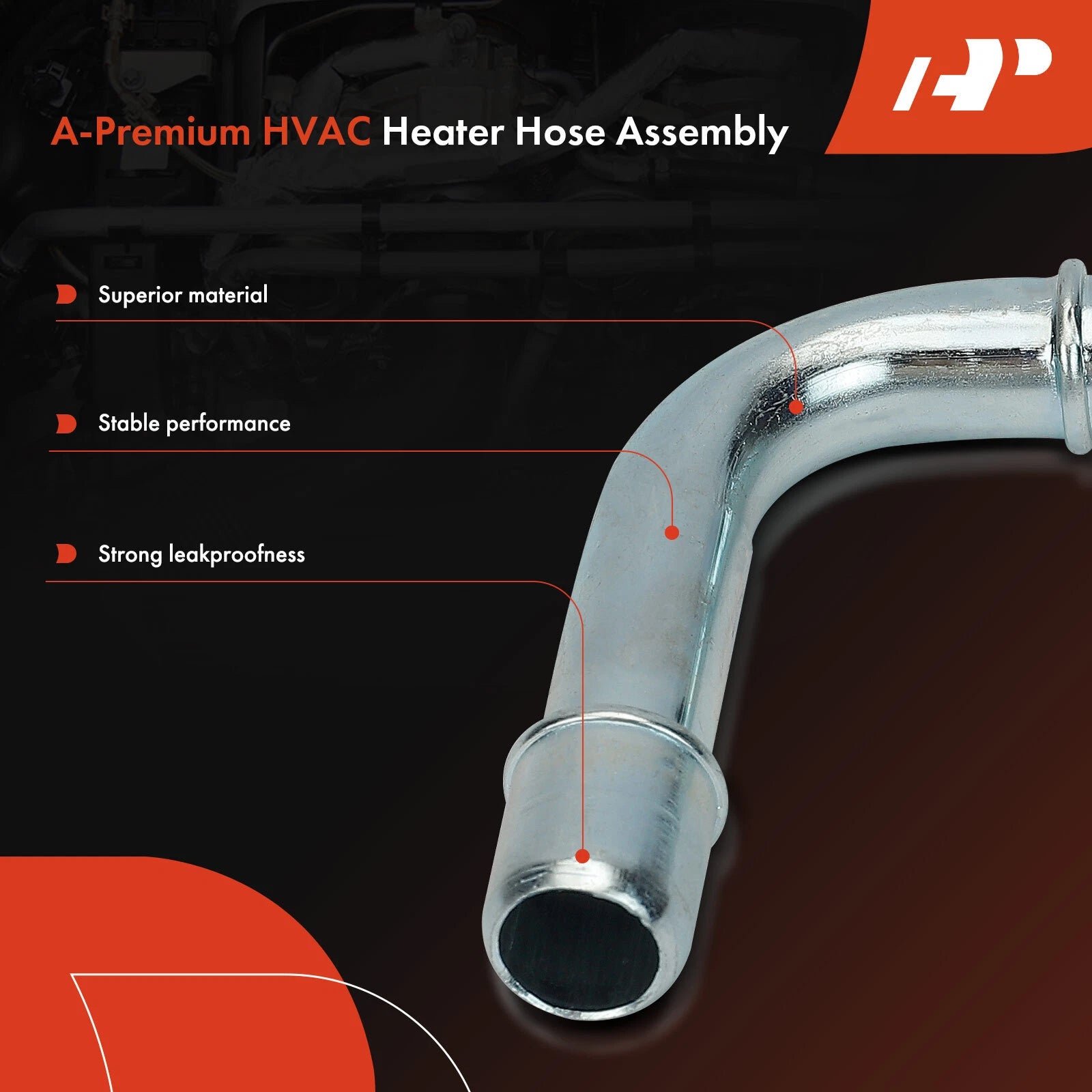 Engine Heater Hose Assembly for Ford F-150 Heritage E-150 E-250 (2004-2005)