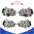 Set of 4 Front Brake Wheel Cylinders for Honda Foreman 450 (1998–2004)