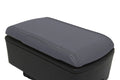 Console Lid Armrest Cover for Nissan D22 Frontier (1999–2004) Gray PVC Leather