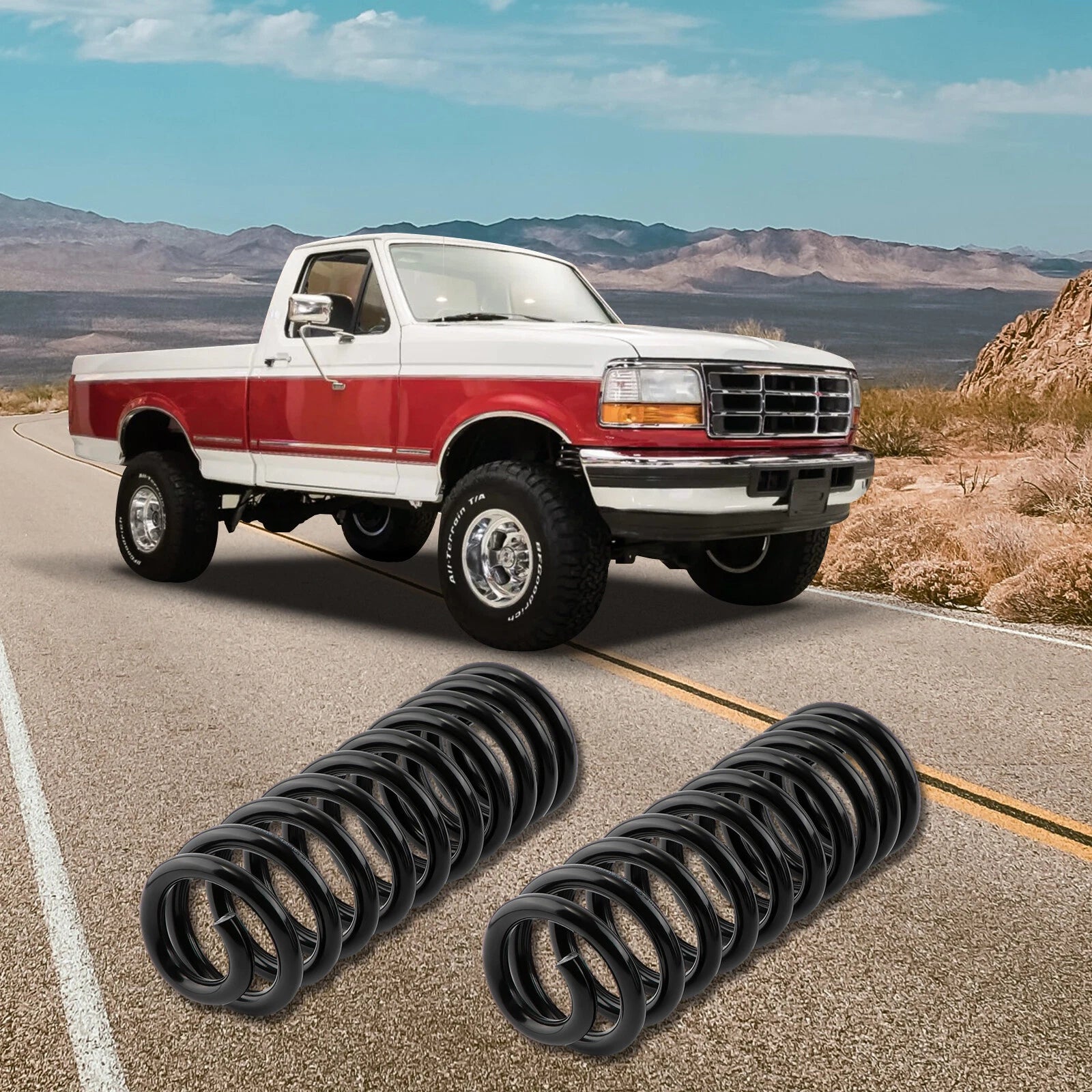 1.5" Leveling Coil Springs Lift Kit for Ford F150 (1980–1996)
