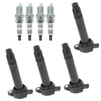 4X Ignition Coils + 4X Spark Plugs for Dodge Journey Jeep Compass (2009–2019) UF557