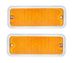 Parking Light Bulbs Replacement for 1973-1980 Chevy GMC Truck Amber LED
