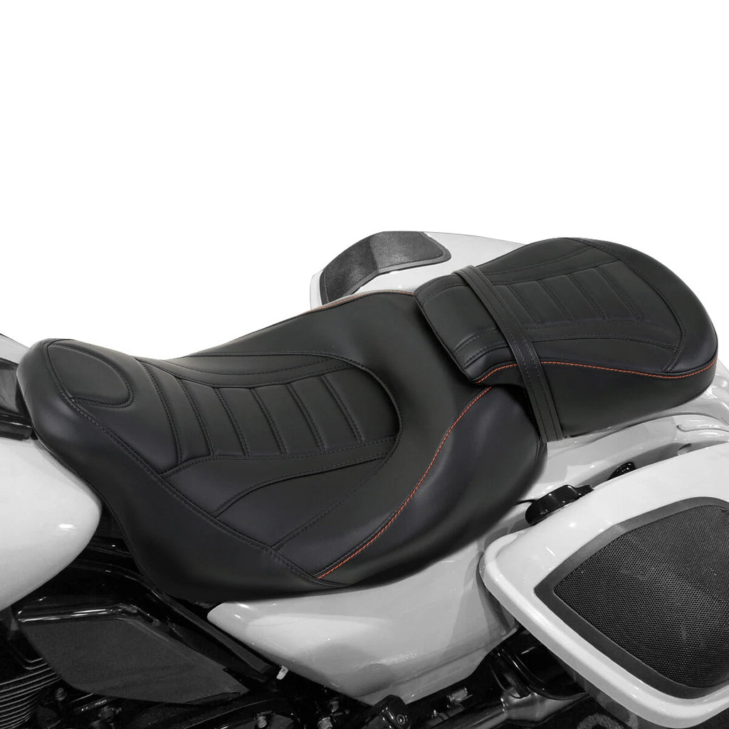 Driver Passenger Seat for Harley Touring Electra Glide Road King (2009–2023)