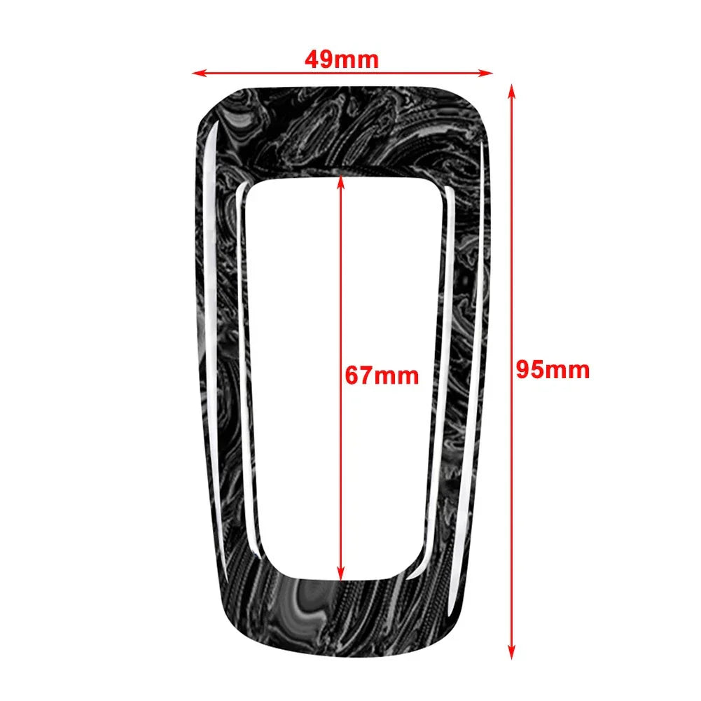 Fire Red Hand Brake Park P Button Trim for Mercedes GLC Class (2015-2018)