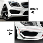 Front Air Vent Spoiler for Benz CLA Class C117 (2013-2016) Carbon Look