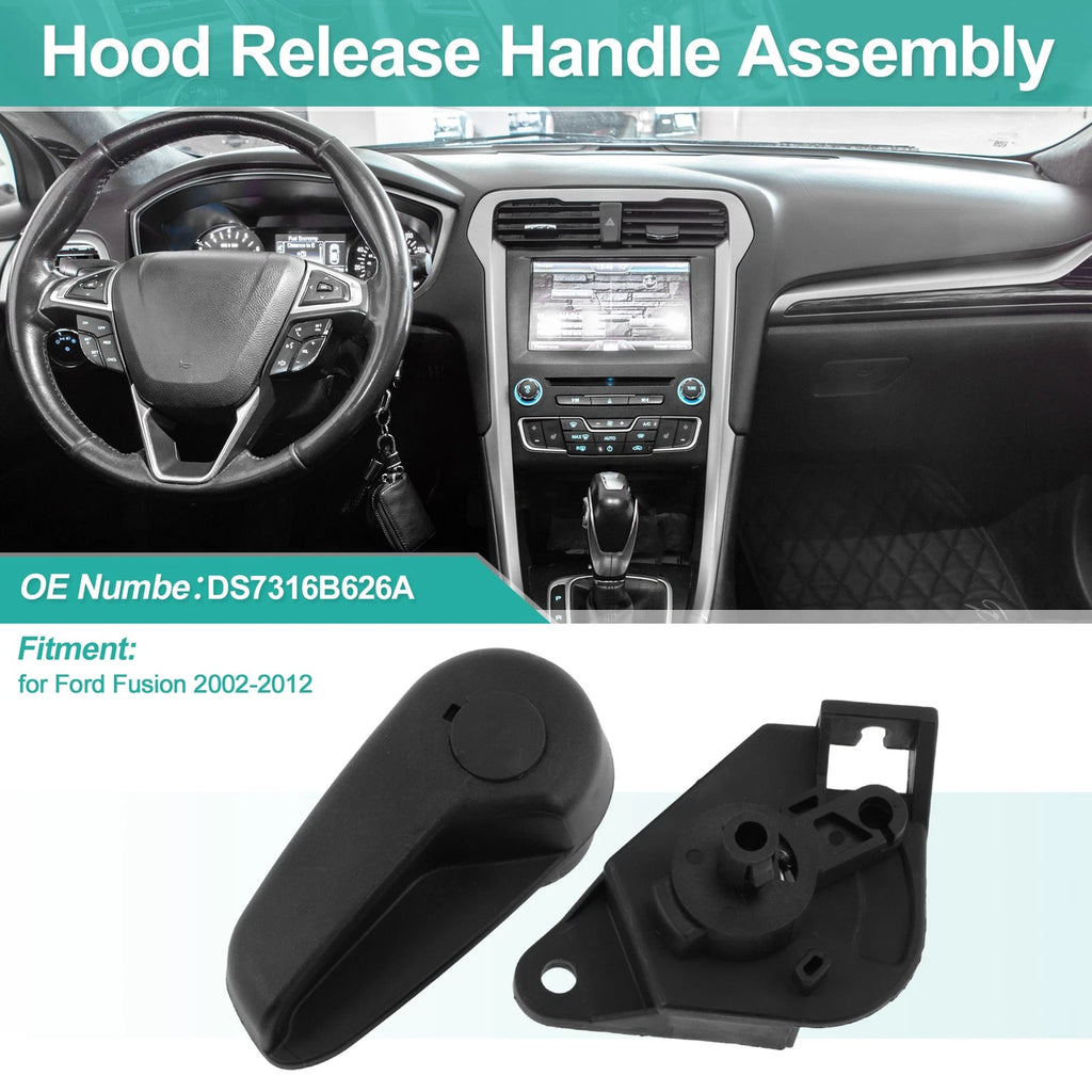 Hood Latch Release Handle for Ford Fusion (2002–2012) No.DS7316B626A