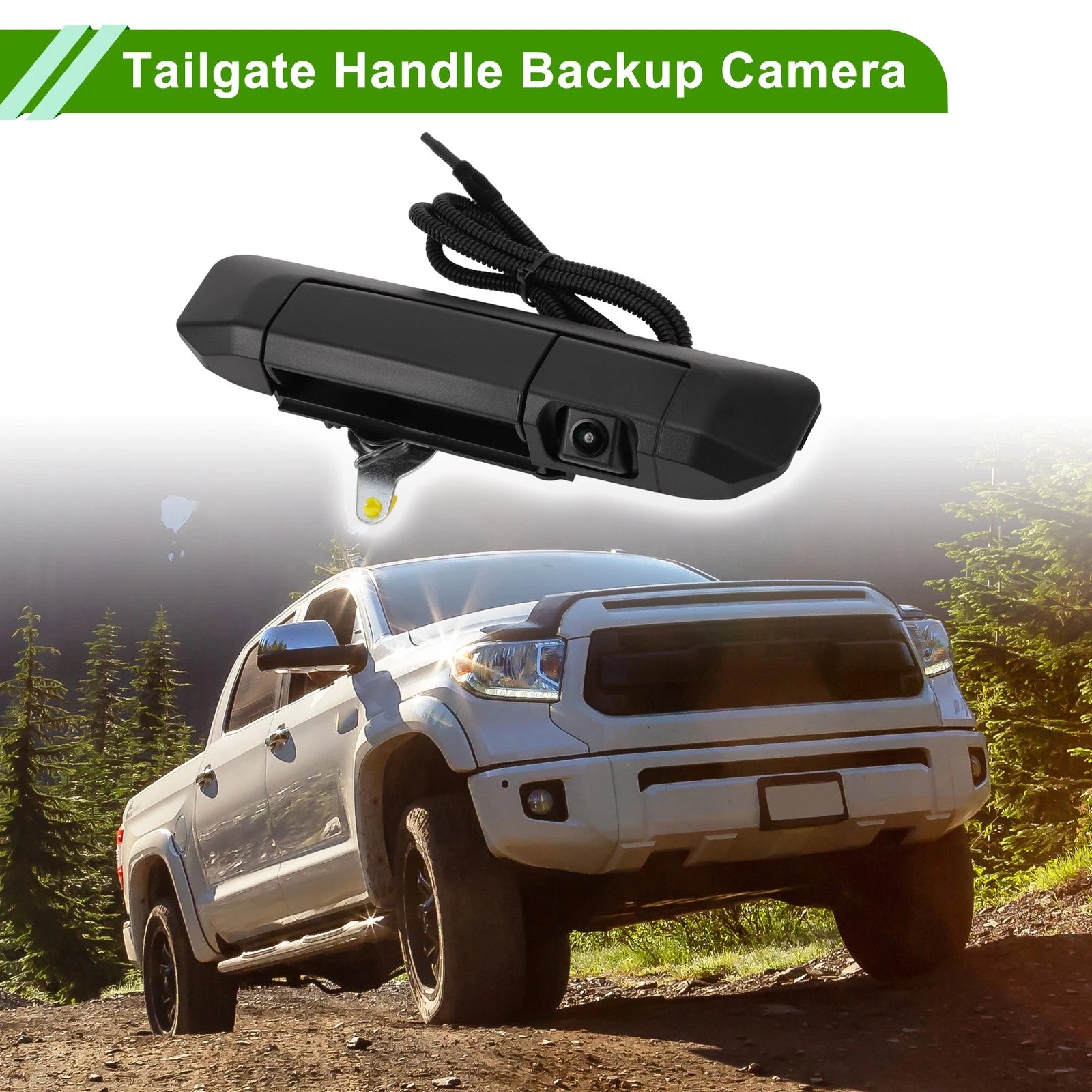 Tailgate Handle with Backup Rear View Camera No. 6909004020 for Toyota Tacoma (2005–2015)