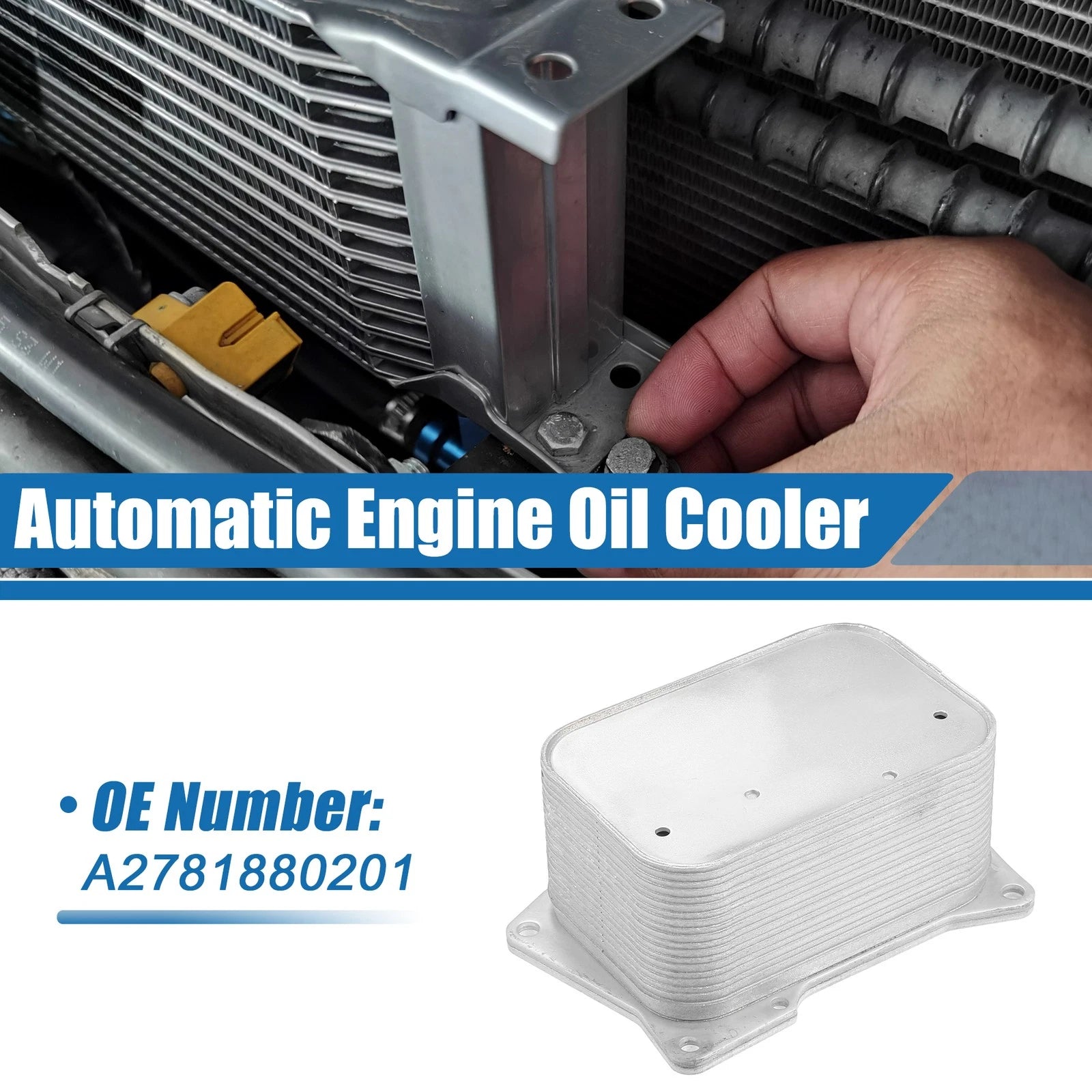 Automatic Engine Oil Cooler No.A2781880201 for Mercedes-Benz W166 (2012–2015)