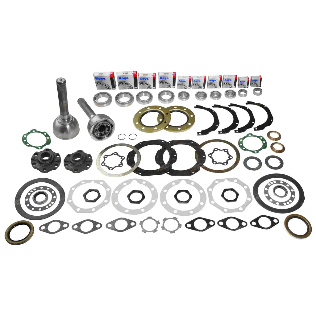 Swivel Hub CV Joint Rebuild for Landcruiser 80 Series (1990–1997)