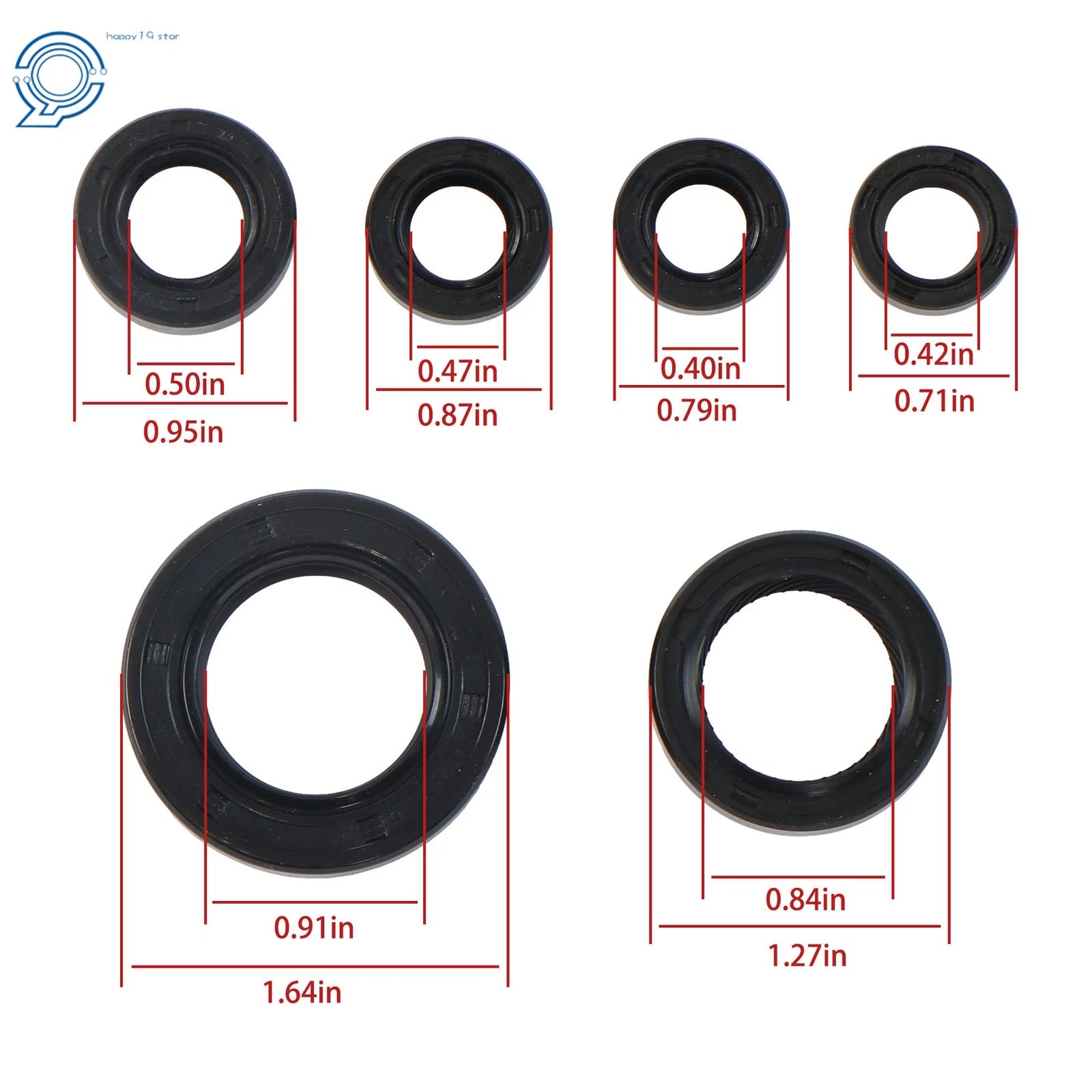 Complete Gasket Kit and Oil Seal for Honda TRX 350TE Rancher ES (2000–2006)