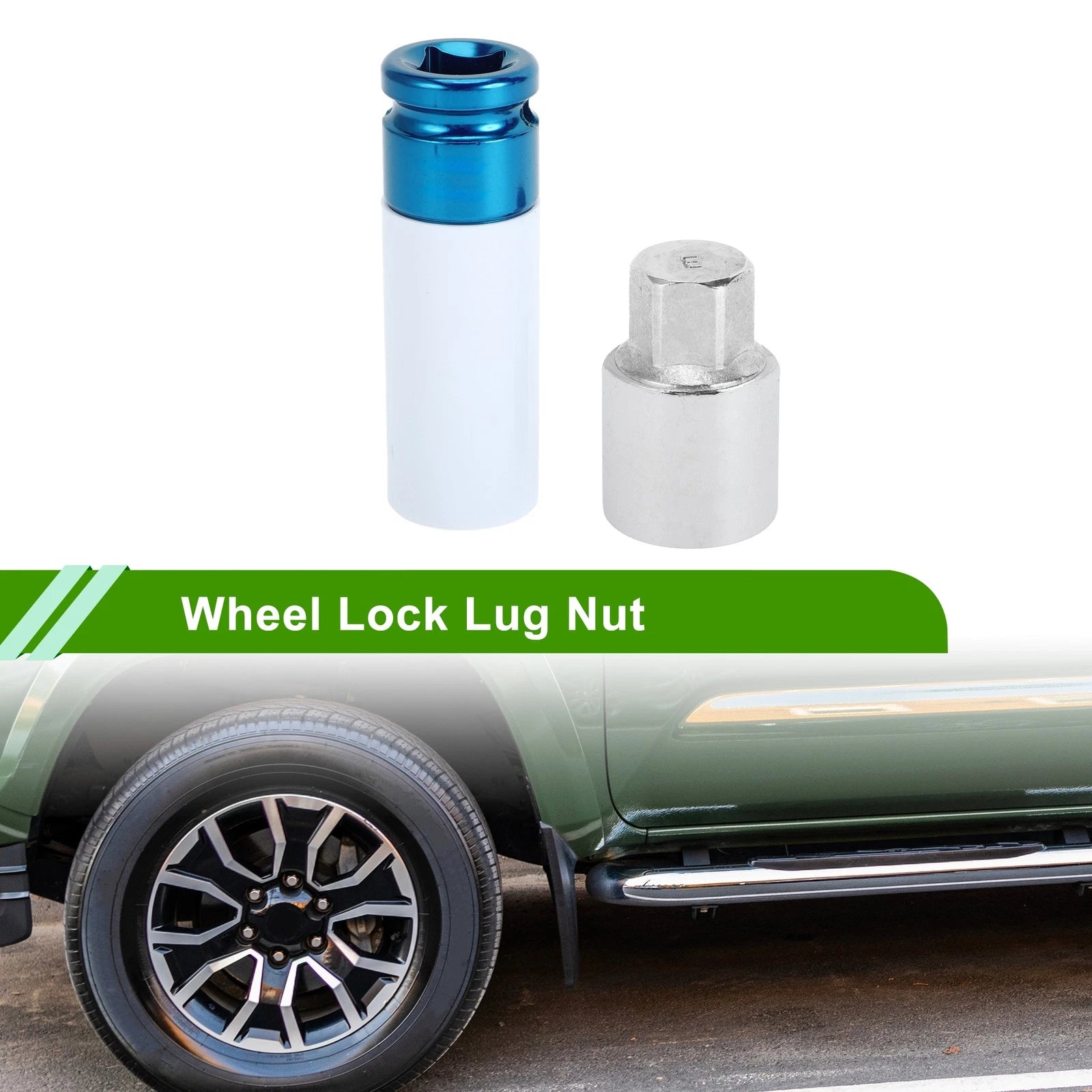 Set of 4 Wheel Lock Lug Nut Anti-Theft Key for Toyota 