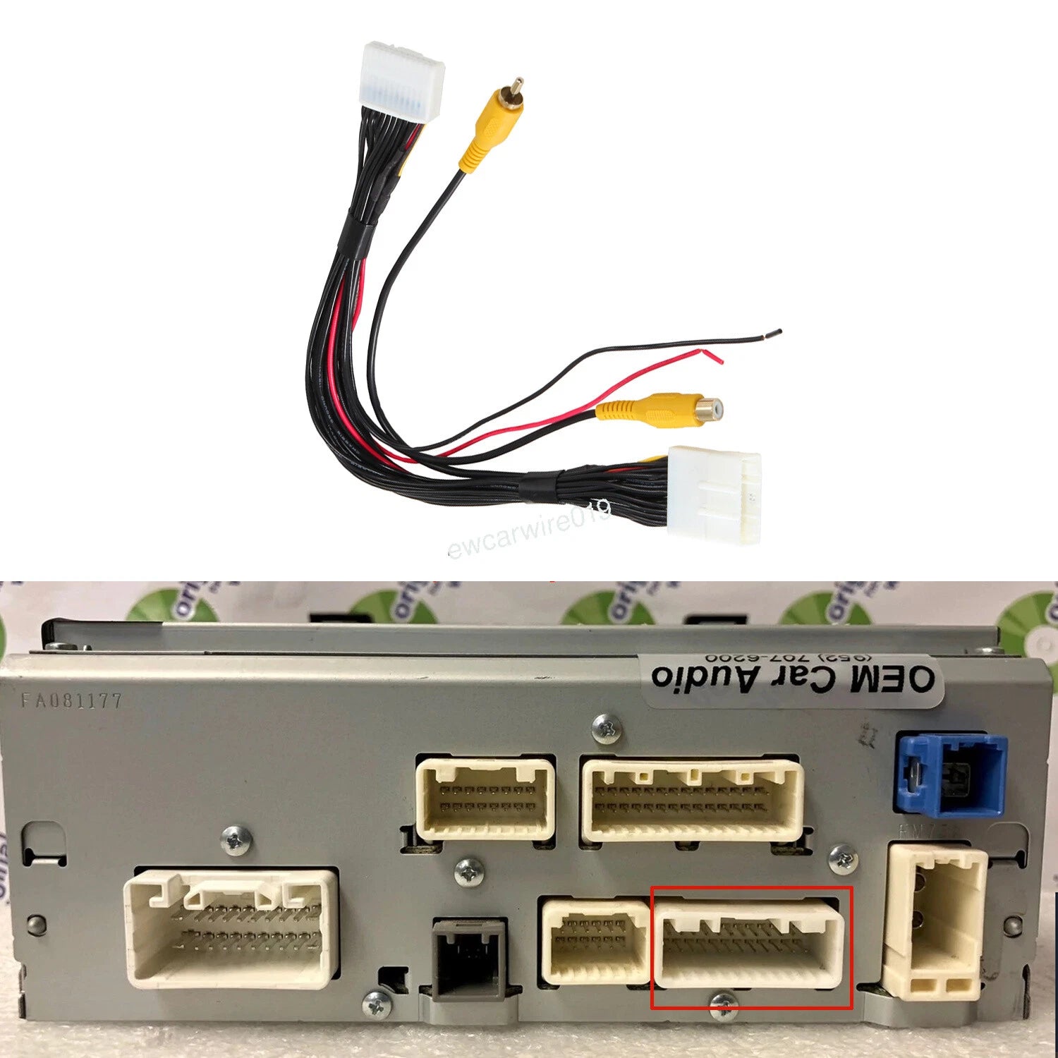 Radio T-Harness for Tacoma Tundra (2014–2019) - Retain Factory Backup Camera