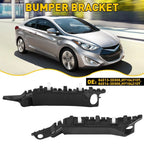 2X Front Bumper Brackets for Hyundai Elantra Sedan (2011–2015)