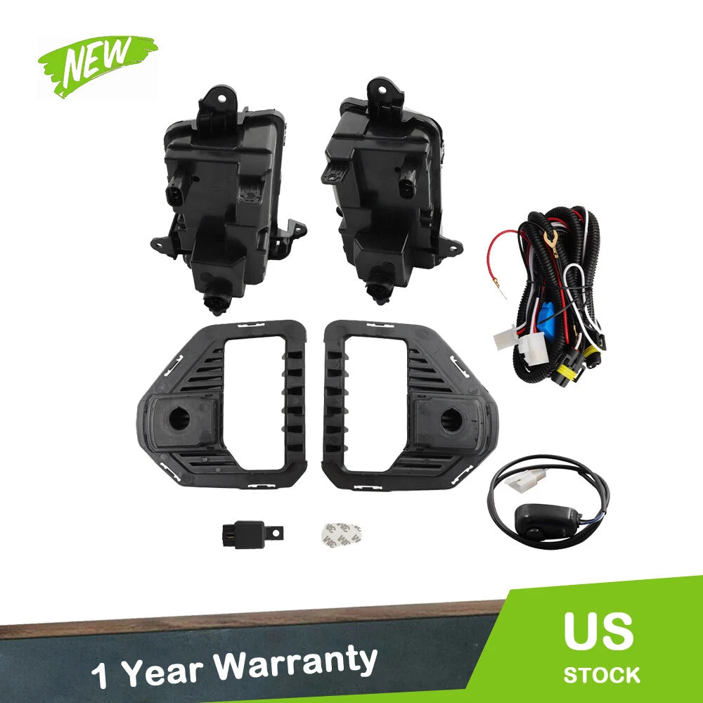 Fog Lights for GMC Sierra 1500 AT4 Denali SLT (2019–2021) LED