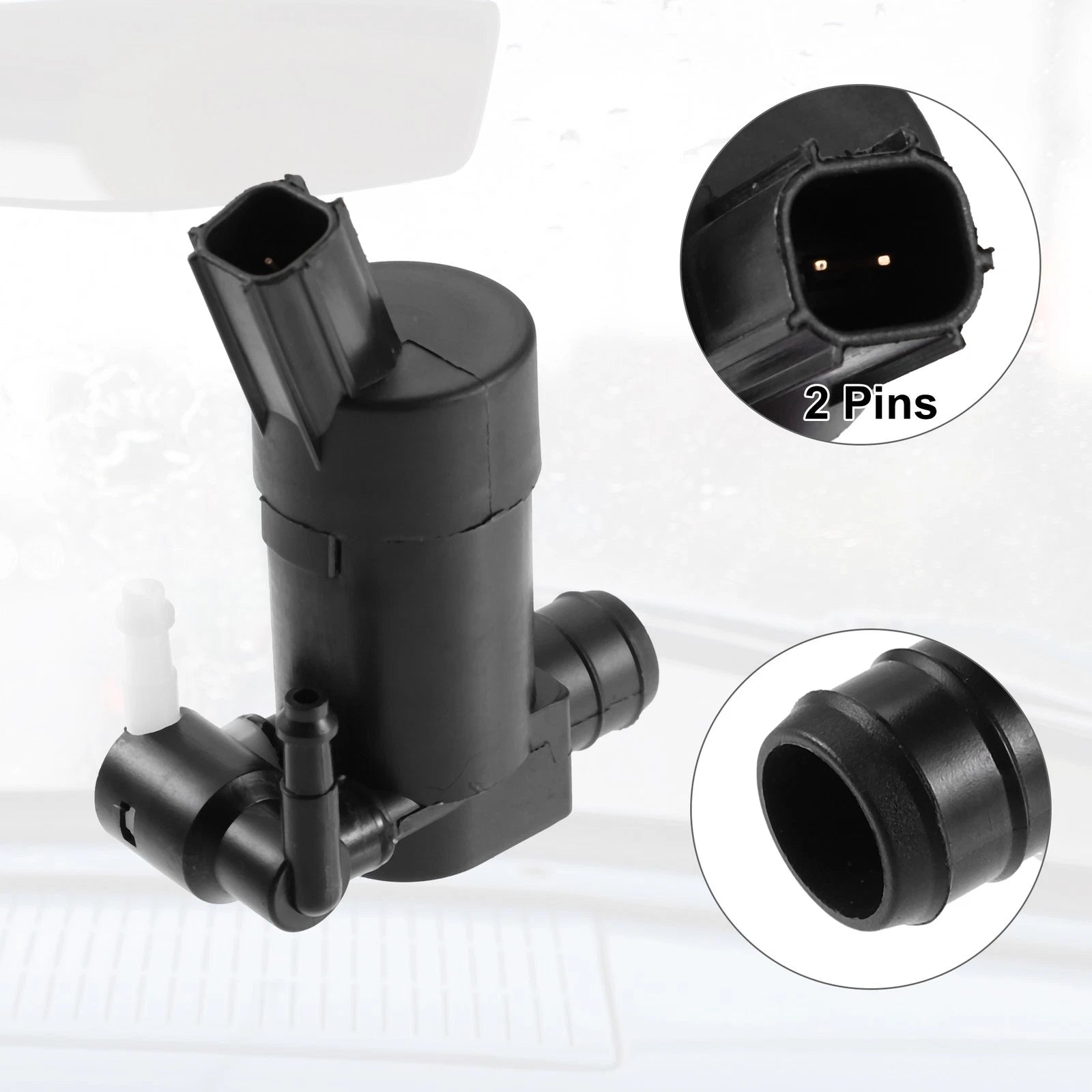 Windshield Washer Pump for Ford Focus C-Max (2003–2007) PKW 1 355 124 1S7117K624FE