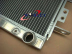Alloy Radiator + Blue Hose for Toyota Landcruiser HDJ78 HDJ79 HZJ78 HZJ79 (1HZ)