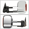 Set of 2 LED Chrome Towing Side Mirrors for Silverado/Sierra (2003–2006)