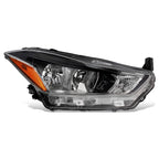 Chrome Housing Amber Corner Headlight for Nissan Kicks (2018–2020)