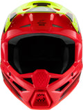 Alpinestars SM3 Youth Off-Road Motorcycle Helmet for Youth (Red/Yellow/Black)