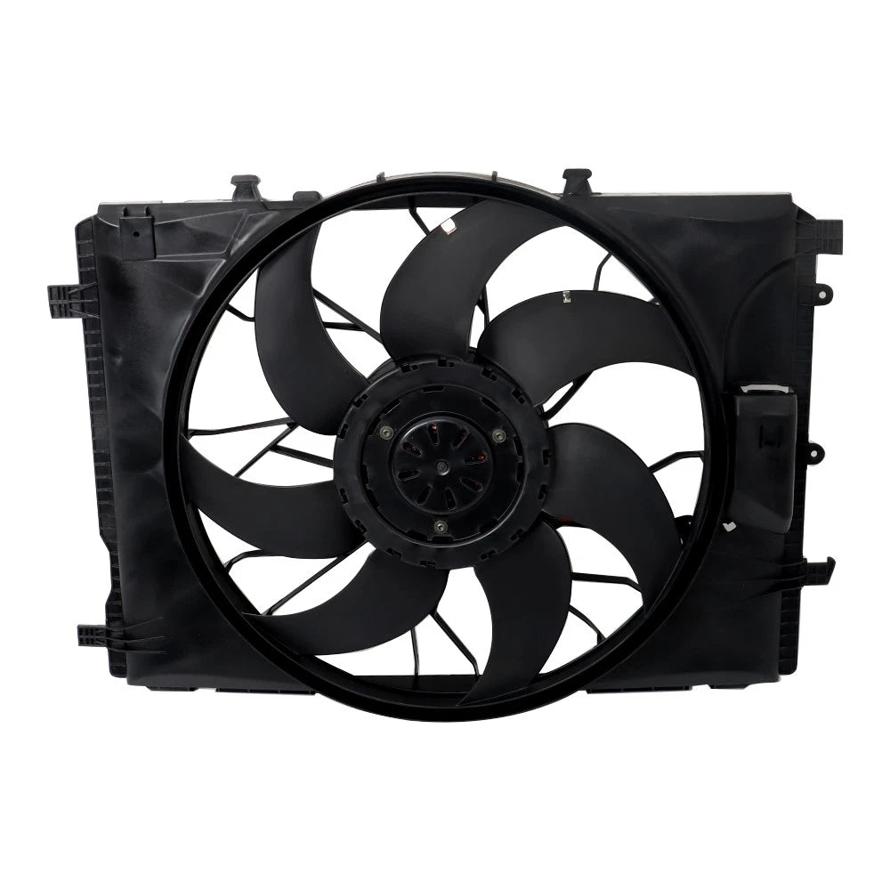 Radiator Cooling Fan Assembly for Mercedes W204 C250 C350 W212 E350 GLK350 (2008–2017)