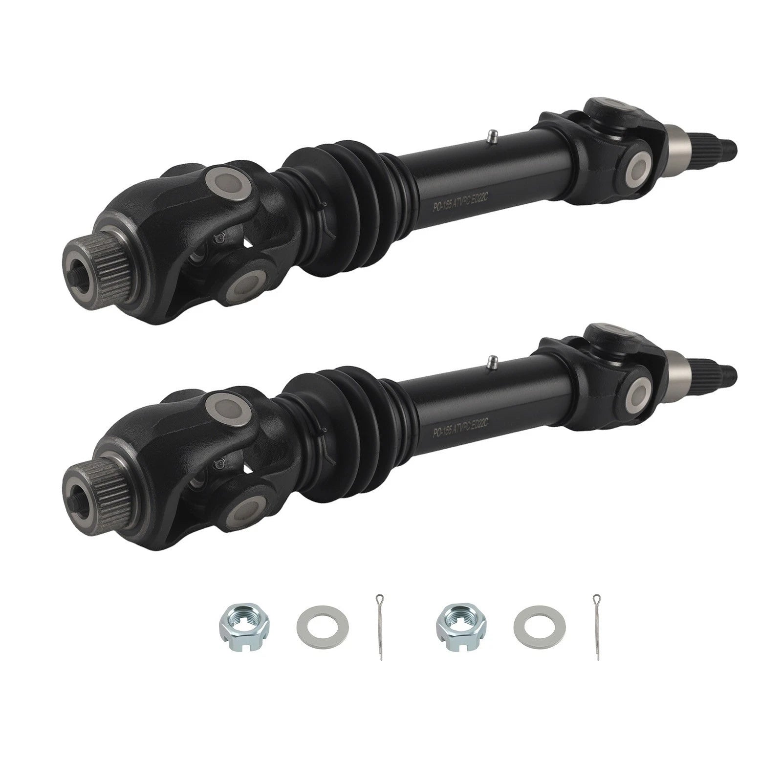 Rear Left + Right U-Joint Axle Shaft for Polaris Sportsman 335 (1999)