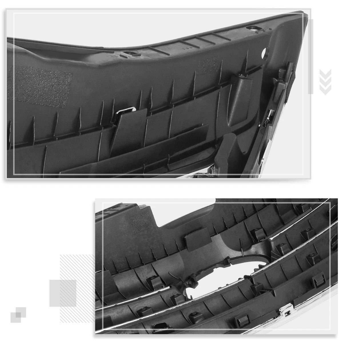 Front Lower Bumper Valance Air Deflector for Toyota RAV4 (2016)