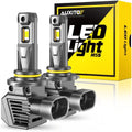 2X CANBUS 9005 LED Headlight Bulbs Kit for 22000LM