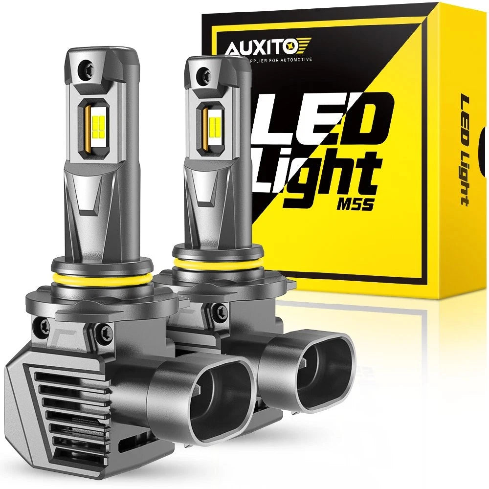 2X CANBUS 9005 LED Headlight Bulbs Kit for 22000LM
